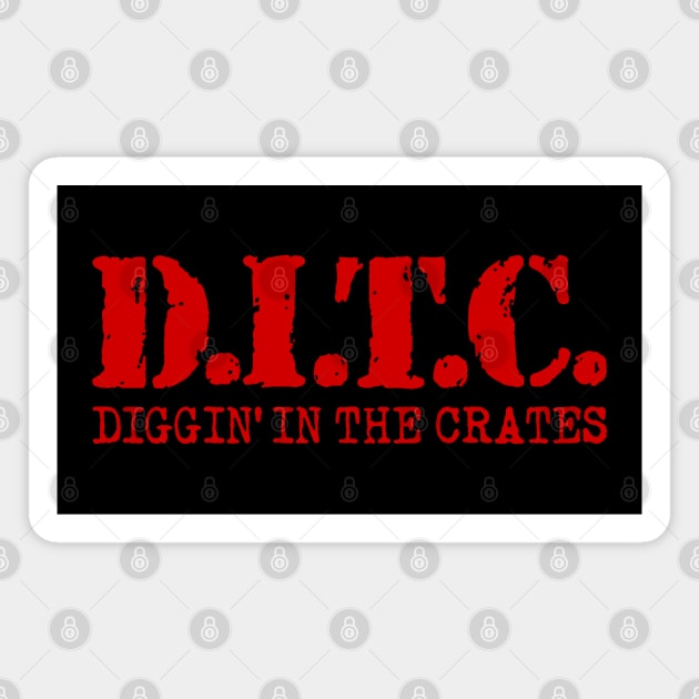 DITCrd Magnet by undergroundART